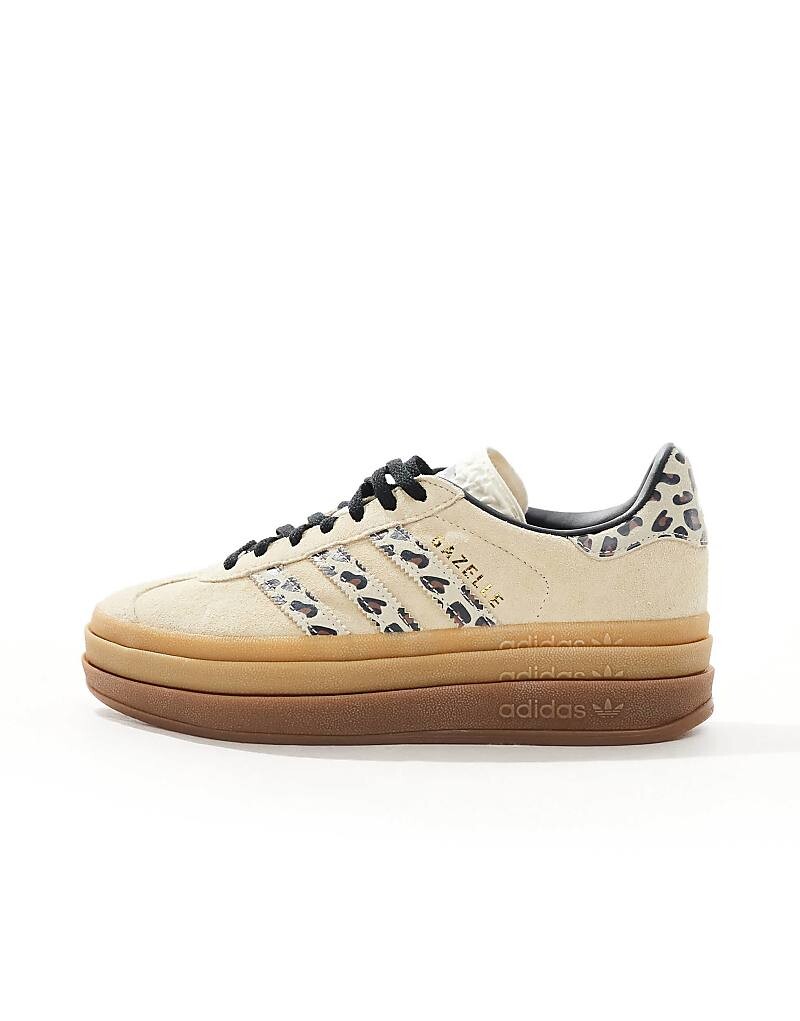 Кремовые кроссовки adidas Originals Gazelle Bold в леопардовую полоску, Бежевый, Кремовые кроссовки adidas Originals Gazelle Bold в леопардовую полоску
Кремовые кроссовки adidas Originals Gazelle Bold в леопардовую полоску, Бежевый, Кремовые кроссовки adidas Originals Gazelle Bold в леопардовую полоску