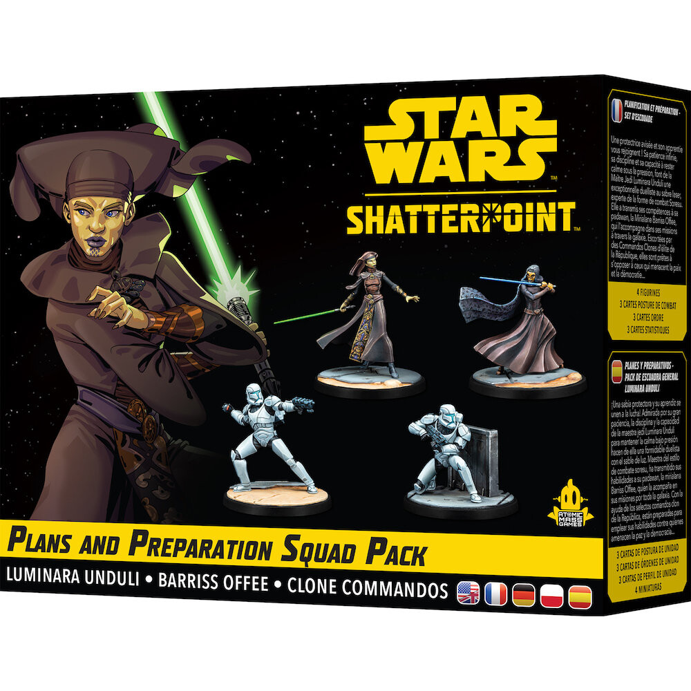 Star Wars: Shatterpoint - Планы и приготовления - Генерал Луминара Ундули Rebel
Star Wars: Shatterpoint - Планы и приготовления - Генерал Луминара Ундули Rebel