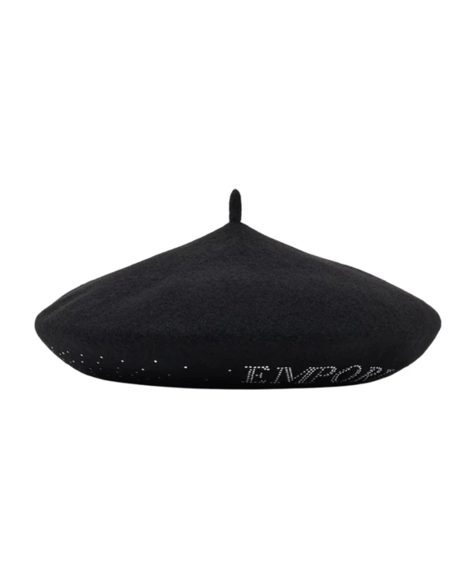 Шерстяная шапка-бини с логотипом и заклепками Emporio Armani, черный
Шерстяная шапка-бини с логотипом и заклепками Emporio Armani, черный