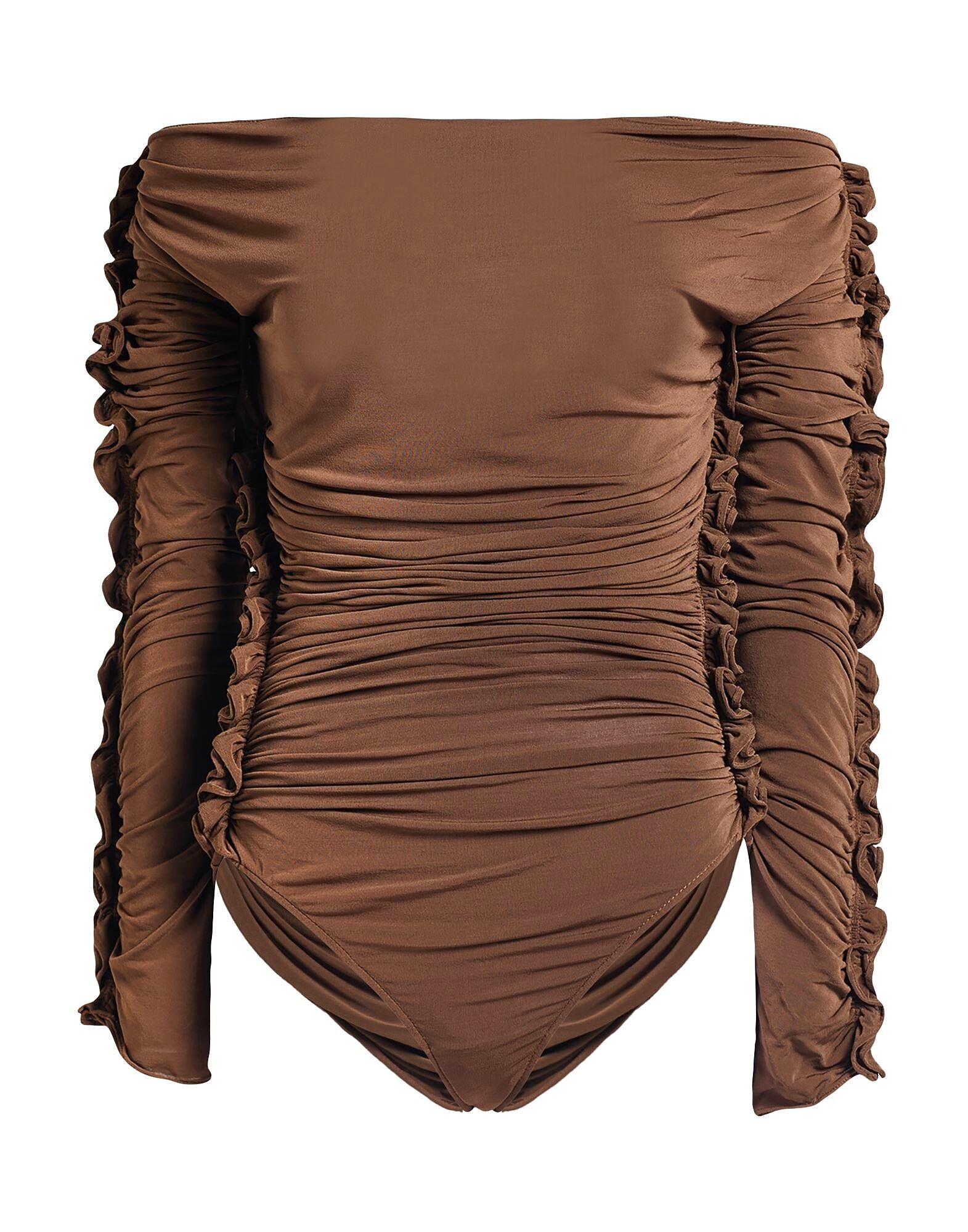 Боди Saint Laurent, коричневый
Боди Saint Laurent, коричневый