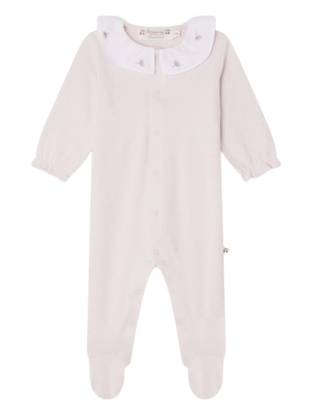 Комбинезон с вышивкой на воротнике Bonpoint, розовый
Комбинезон с вышивкой на воротнике Bonpoint, розовый