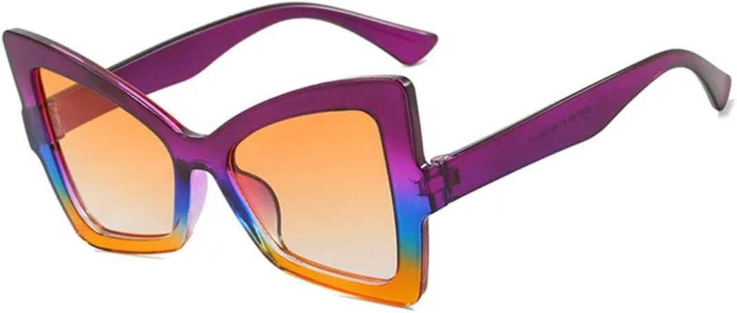 Модные солнцезащитные очки большого размера для женщин, роскошные летние солнцезащитные очки для мужчин, для путешествий, вечеринок, поездок, с защитой от УФ-излучения UV400 VVTWSSW, Purple Yellow
Модные солнцезащитные очки большого размера для женщин, роскошные летние солнцезащитные очки для мужчин, для путешествий, вечеринок, поездок, с защитой от УФ-излучения UV400 VVTWSSW, Purple Yellow