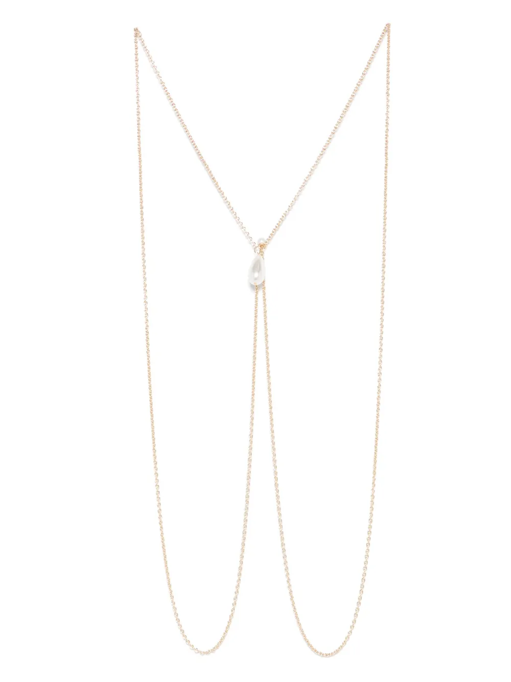 Цепочка на тело с жемчугом Beatriz Palacios, золотистый
Цепочка на тело с жемчугом Beatriz Palacios, золотистый