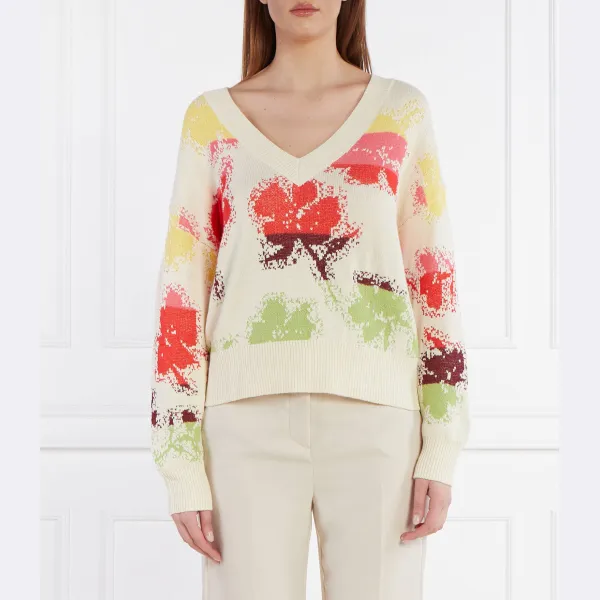 Свитер свободного кроя Desigual, бежевый
Свитер свободного кроя Desigual, бежевый