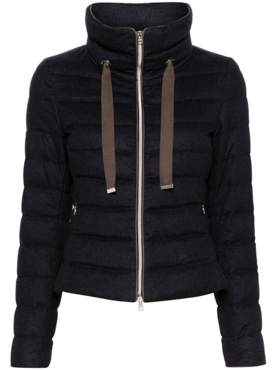 Herno пуховик с воротником-стойкой, синий
Herno пуховик с воротником-стойкой, синий