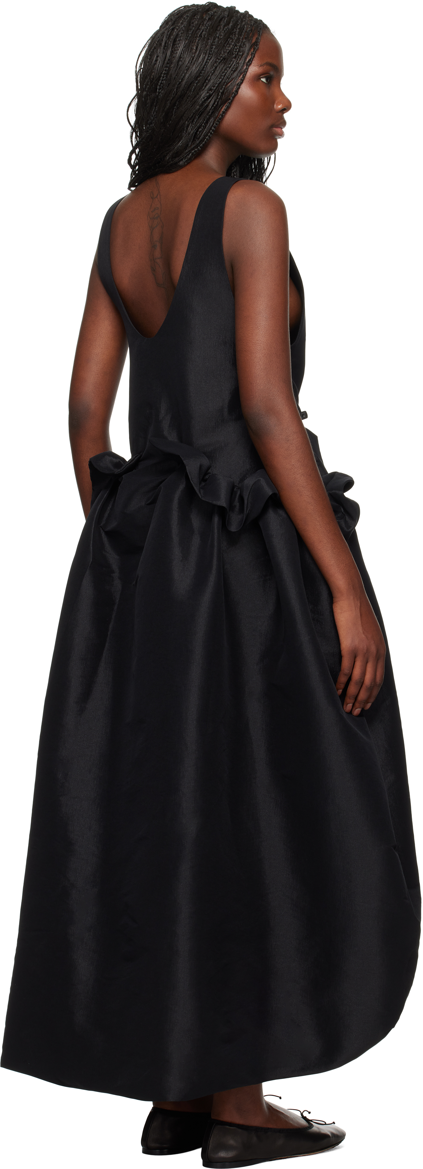 Эксклюзивное платье миди Ramya от SSENSE Kika Vargas, черный
Эксклюзивное платье миди Ramya от SSENSE Kika Vargas, черный