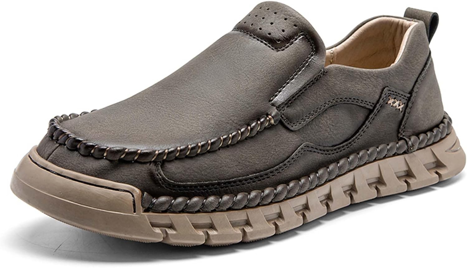 Мужские премиальные кожаные слипоны для ходьбы, лоферы, мужские слипоны-кроссовки, повседневная деловая обувь, обувь для вождения, мягкие, удобные, износоустойчивые, ручная строчка Generic, хаки
Мужские премиальные кожаные слипоны для ходьбы, лоферы, мужские слипоны-кроссовки, повседневная деловая обувь, обувь для вождения, мягкие, удобные, износоустойчивые, ручная строчка Generic, хаки