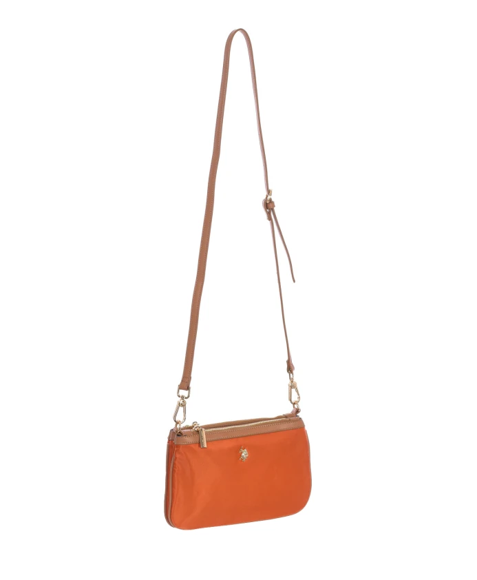 Сумка через плечо из синтетических материалов со съемным ремешком. U.S. Polo Assn., оранжевый
Сумка через плечо из синтетических материалов со съемным ремешком. U.S. Polo Assn., оранжевый