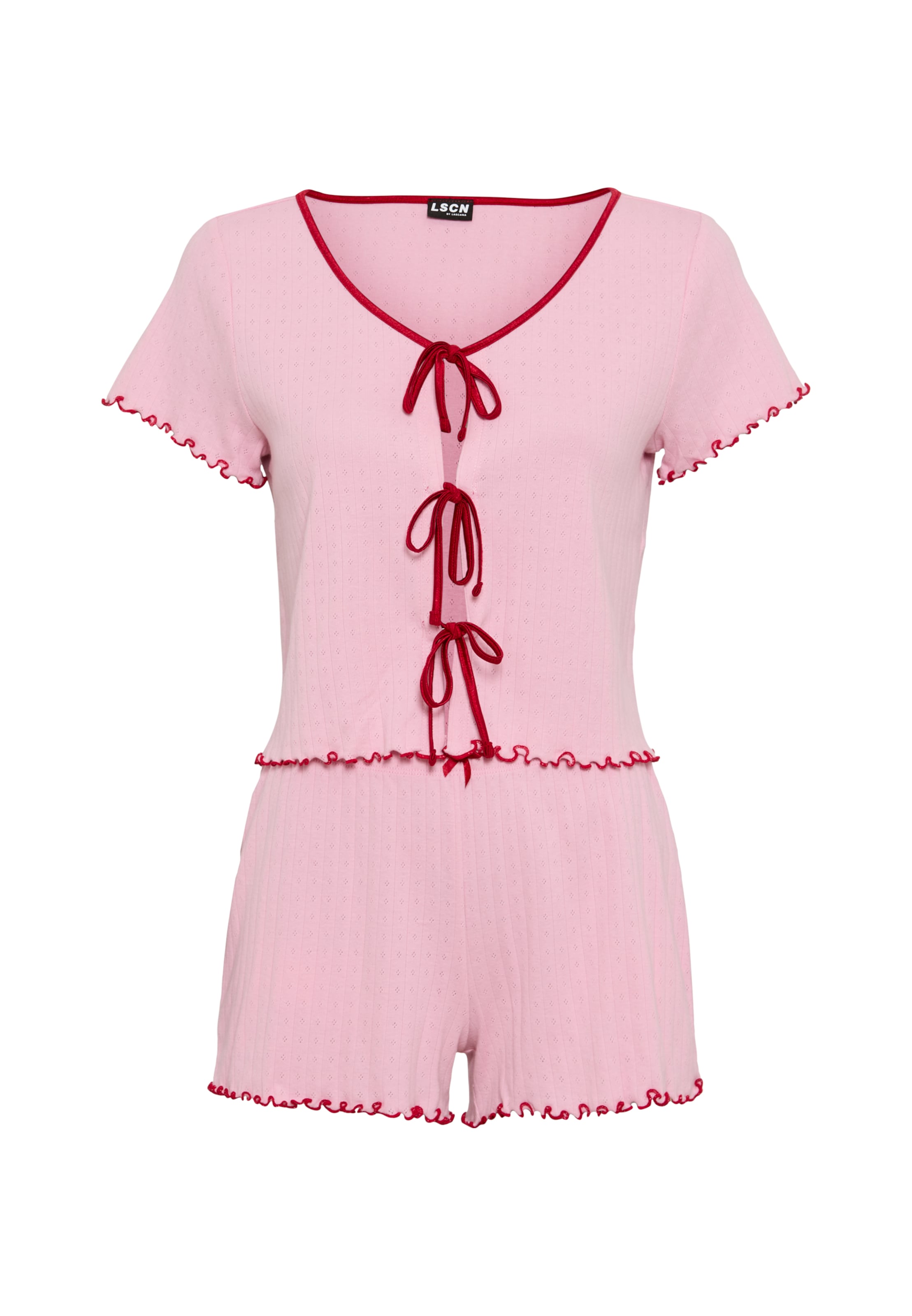 LSCN by LASCANA Короткий пижамный комплект в цвете Rose
LSCN by LASCANA Короткий пижамный комплект в цвете Rose