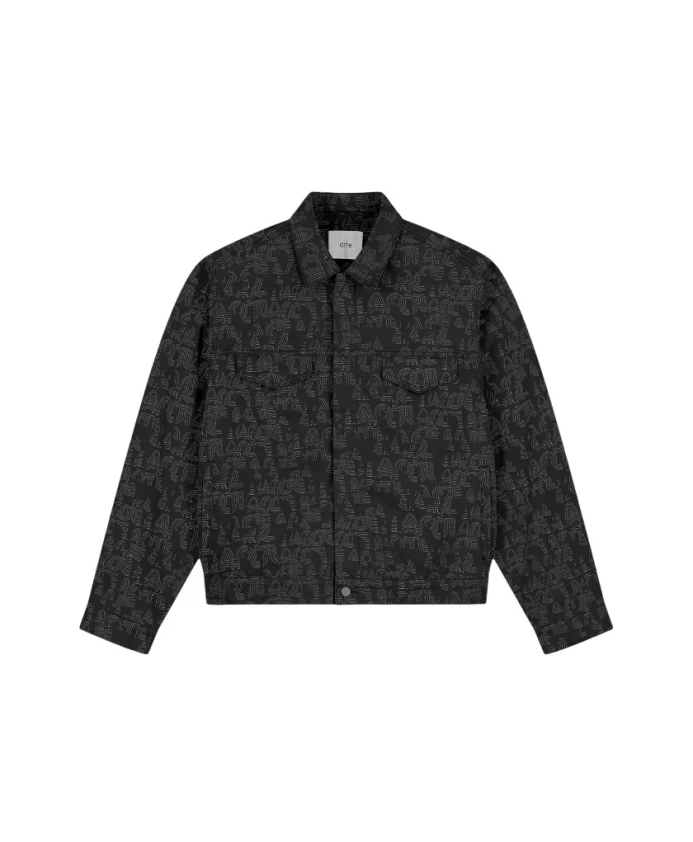 Джинсовая куртка с принтом Arte Antwerp, черный
Джинсовая куртка с принтом Arte Antwerp, черный