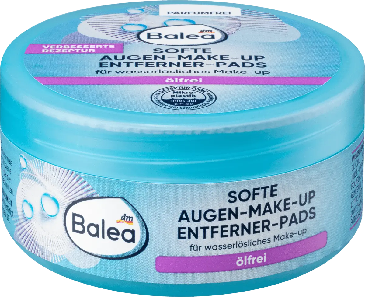 Подушечки для снятия макияжа с глаз без масла 50 шт. Balea, Синий, Подушечки для снятия макияжа с глаз без масла 50 шт. Balea
Подушечки для снятия макияжа с глаз без масла 50 шт. Balea, Синий, Подушечки для снятия макияжа с глаз без масла 50 шт. Balea