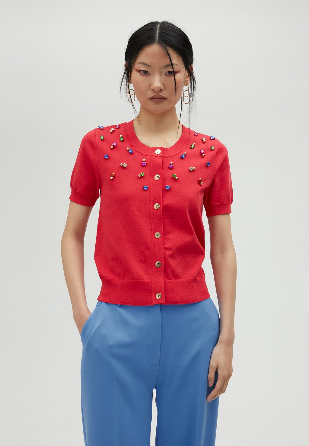 Кардиган LOLA CASADEMUNT, красный
Кардиган LOLA CASADEMUNT, красный