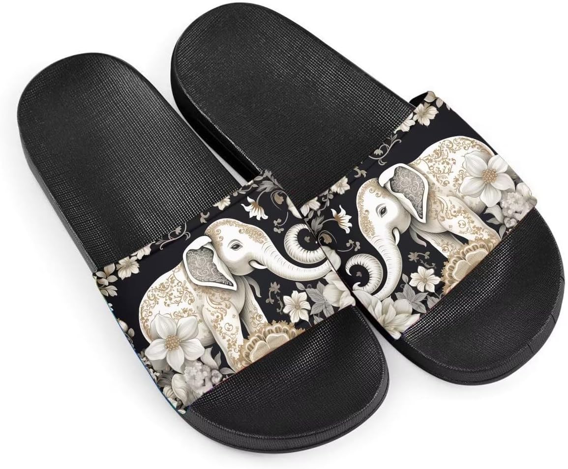 Тапочки Howilath с оригинальным узором для женщин и мужчин, нескользящие шлепанцы с одной лямкой, открытый носок, мягкая подошва, плоские сандалии, белый
Тапочки Howilath с оригинальным узором для женщин и мужчин, нескользящие шлепанцы с одной лямкой, открытый носок, мягкая подошва, плоские сандалии, белый