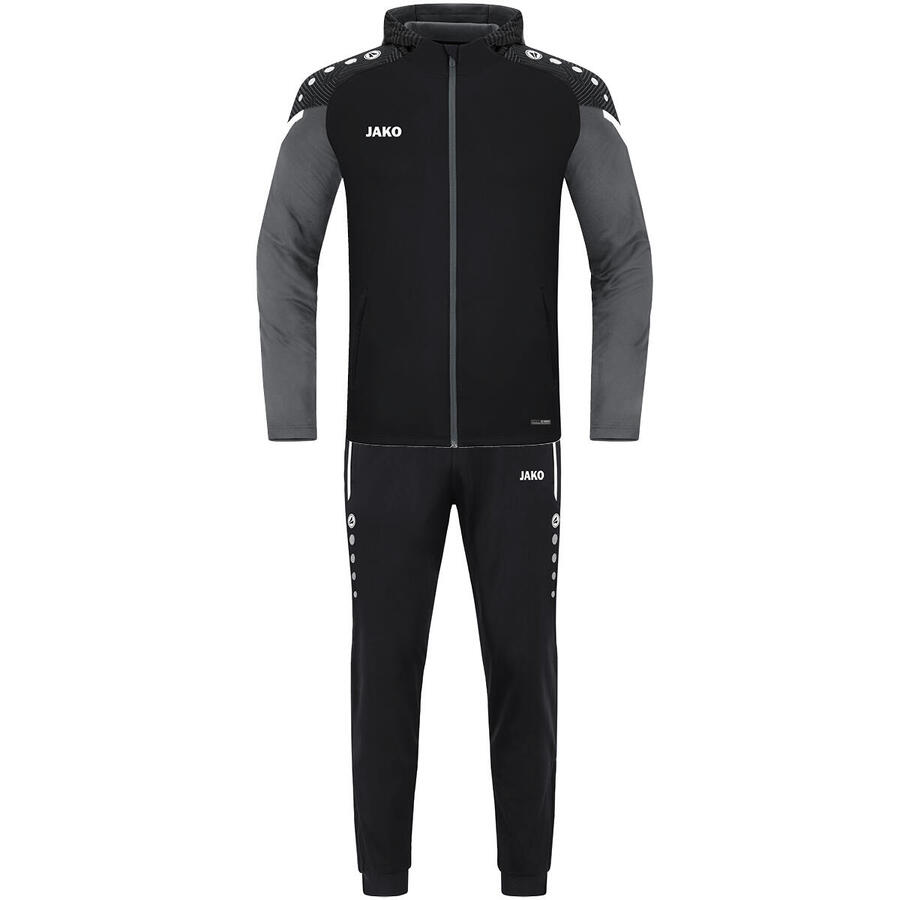 Спортивный костюм JAKO Unisex из полиэстера Performance с капюшоном
Спортивный костюм JAKO Unisex из полиэстера Performance с капюшоном