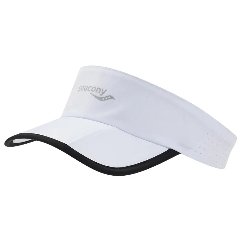 Saucony Унисекс белая шляпа от солнца, White 
Saucony Унисекс белая шляпа от солнца, White