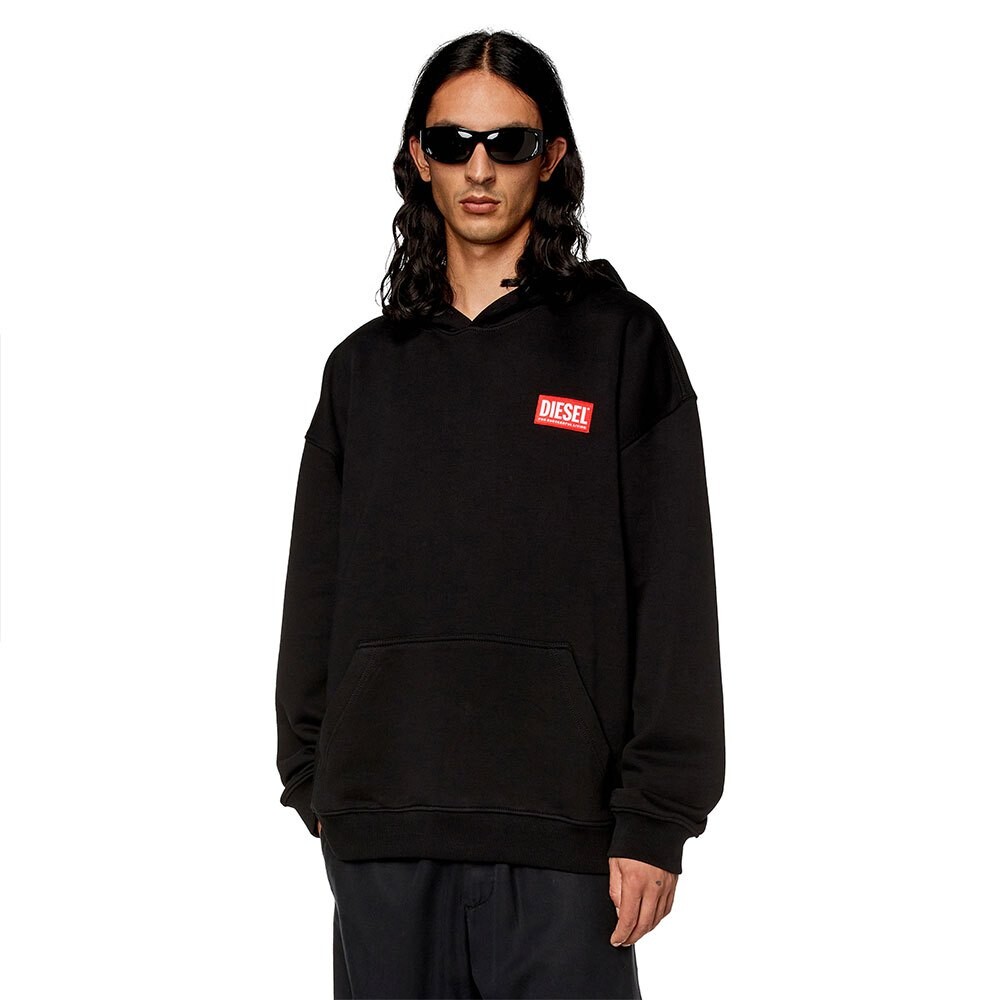 Худи Diesel Nlabel L1, черный 
Худи Diesel Nlabel L1, черный