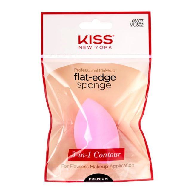 Спонж для макияжа с плоским краем Kiss 
Спонж для макияжа с плоским краем Kiss