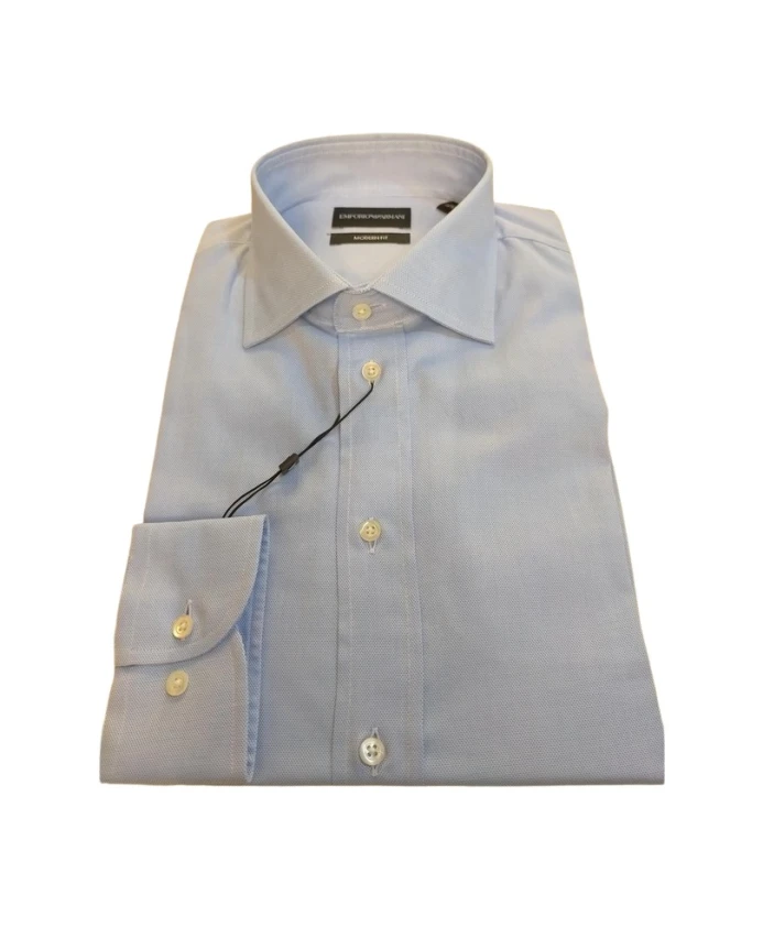 Элегантные хлопковые рубашки Emporio Armani, синий
Элегантные хлопковые рубашки Emporio Armani, синий