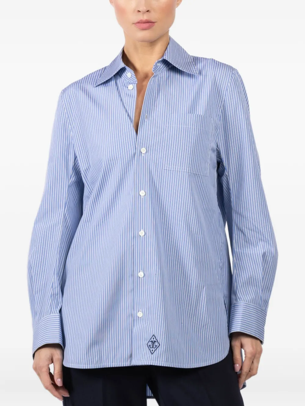 Полосатая рубашка Seafarer, синий
Полосатая рубашка Seafarer, синий