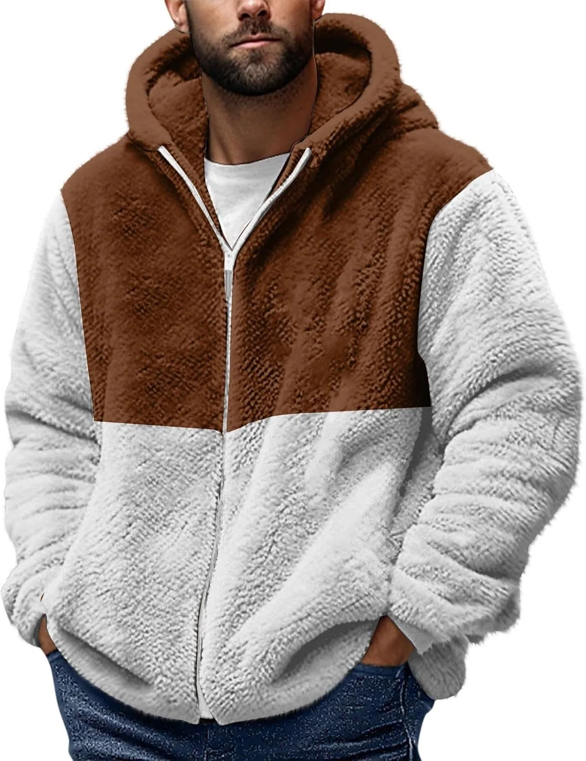 Мужская толстовка на молнии Sherpa Plush с длинным рукавом
Мужская толстовка на молнии Sherpa Plush с длинным рукавом