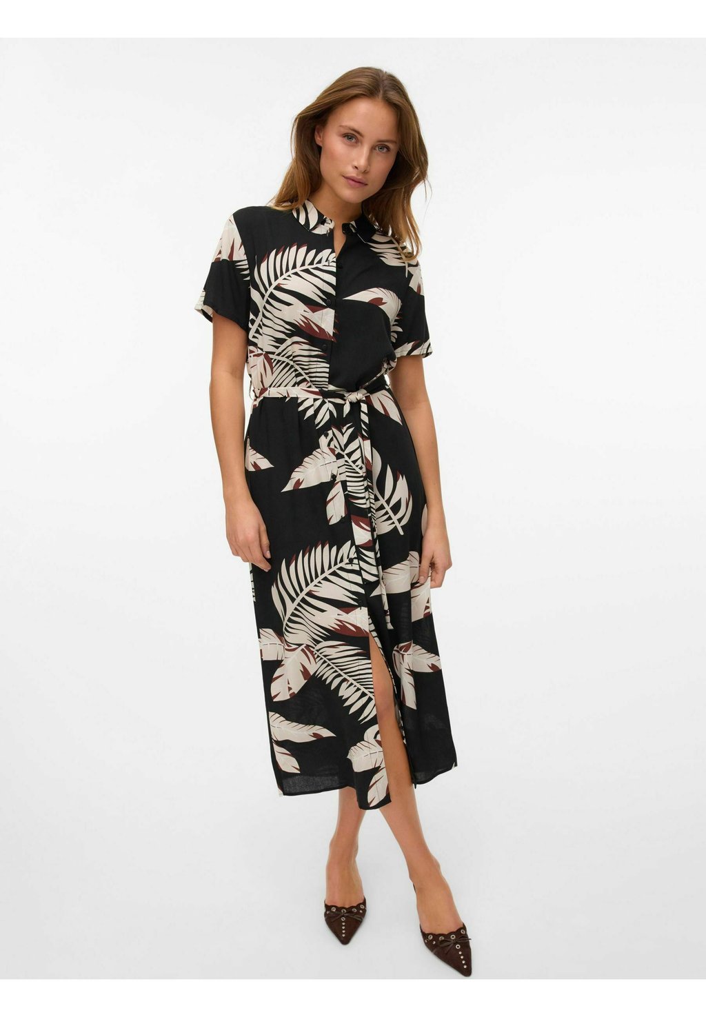 Платье-рубашка VMEASY Vero Moda, черный
Платье-рубашка VMEASY Vero Moda, черный