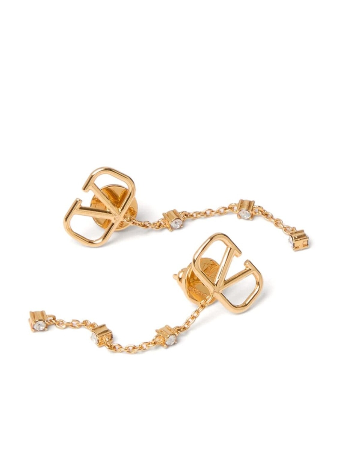Серьги-подвески с кристаллами и логотипом VLogo Signature Valentino Garavani, золотой
Серьги-подвески с кристаллами и логотипом VLogo Signature Valentino Garavani, золотой