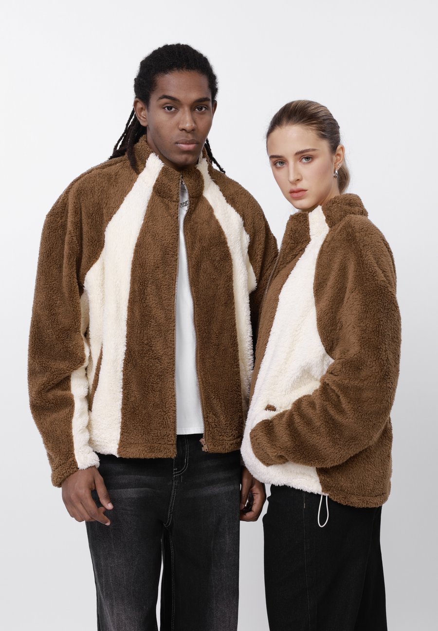 Флисовая куртка YOURTURN UNISEX TEDDY, Brown/Cream/Brown
Флисовая куртка YOURTURN UNISEX TEDDY, Brown/Cream/Brown