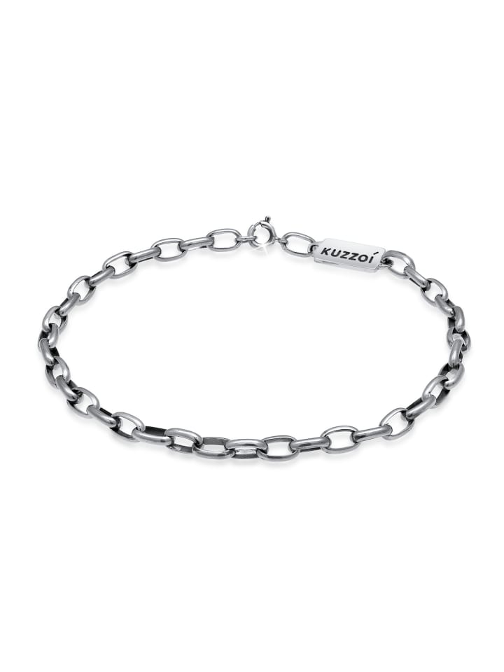 KUZZOI Браслет из серебра 925 пробы черного цвета
KUZZOI Браслет из серебра 925 пробы черного цвета