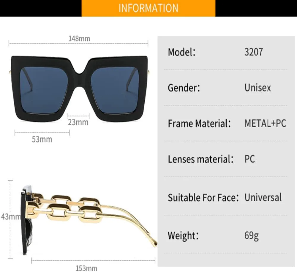 Модные женские квадратные солнцезащитные очки для женщин, современные роскошные солнцезащитные очки в винтажном стиле с металлической цепочкой MUTYNE, Brown Grey
Модные женские квадратные солнцезащитные очки для женщин, современные роскошные солнцезащитные очки в винтажном стиле с металлической цепочкой MUTYNE, Brown Grey