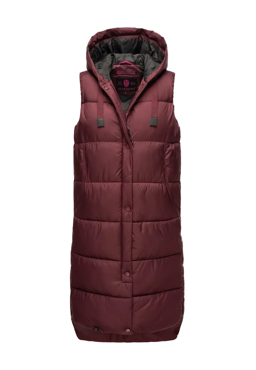 Стеганый жилет Marikoo "Sayorii", капюшон на широкой кулиске, цвет Wine, Красный, Стеганый жилет Marikoo "Sayorii", капюшон на широкой кулиске, цвет Wine
Стеганый жилет Marikoo "Sayorii", капюшон на широкой кулиске, цвет Wine, Красный, Стеганый жилет Marikoo "Sayorii", капюшон на широкой кулиске, цвет Wine