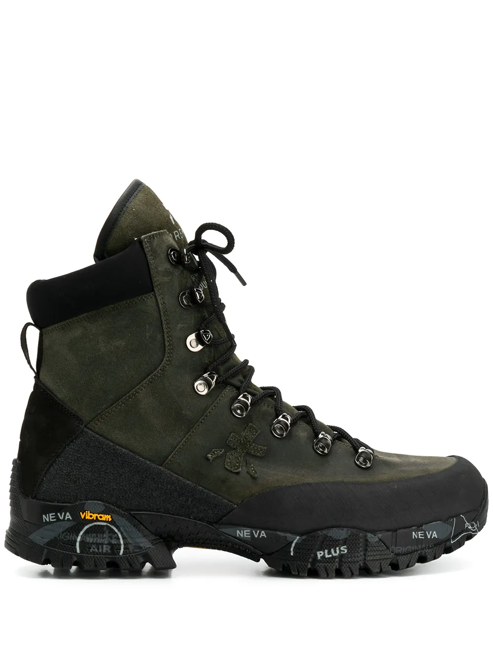 Высокие кроссовки на шнуровке Premiata, зеленый
Высокие кроссовки на шнуровке Premiata, зеленый