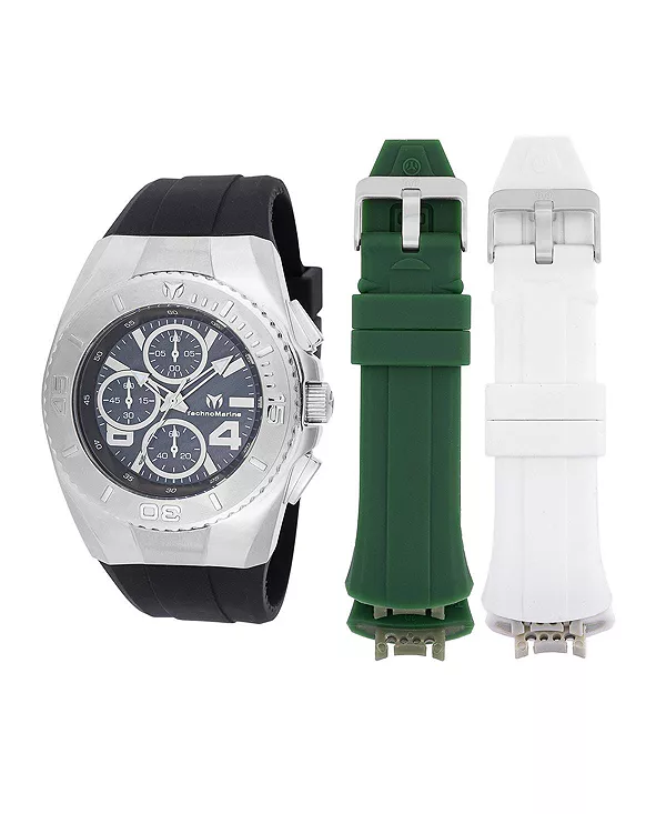 Мужские кварцевые часы-хронограф tm-124029 Cruise с черным циферблатом Technomarine, black
Мужские кварцевые часы-хронограф tm-124029 Cruise с черным циферблатом Technomarine, black