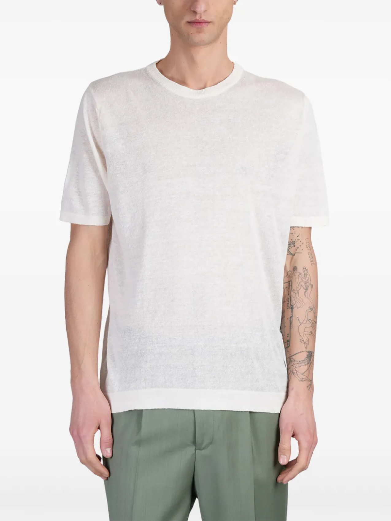 Футболка тонкой вязки Costumein, нейтральный
Футболка тонкой вязки Costumein, нейтральный