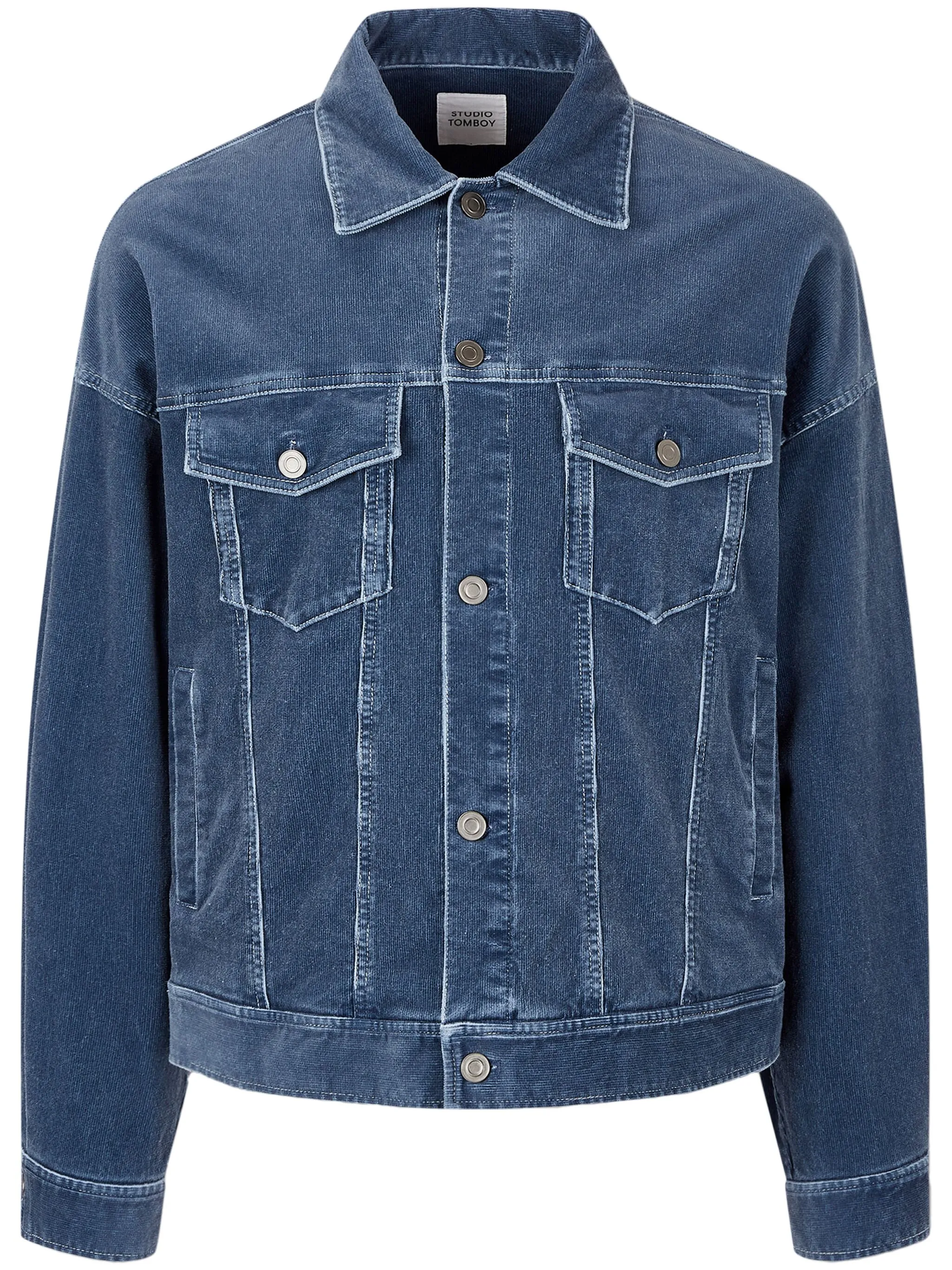 Вельветовая куртка с карманами Tomboy, синий
Вельветовая куртка с карманами Tomboy, синий
