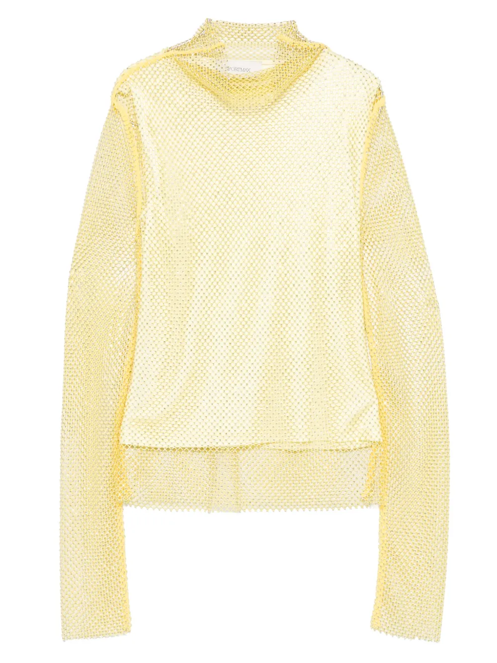 Топ, украшенный стразами SPORTMAX, желтый
Топ, украшенный стразами SPORTMAX, желтый