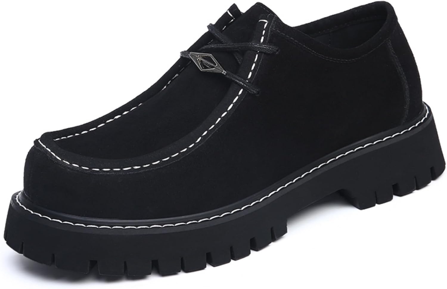 Мужские ретро туфли оксфорды из замшевой кожи с ручной строчкой, на платформе, с кружевами, круглым носком, с нескользящей подошвой, на массивном каблуке, для офиса, прогулок, вождения и официального делового стиля Qwuieoin, черный
Мужские ретро туфли оксфорды из замшевой кожи с ручной строчкой, на платформе, с кружевами, круглым носком, с нескользящей подошвой, на массивном каблуке, для офиса, прогулок, вождения и официального делового стиля Qwuieoin, черный