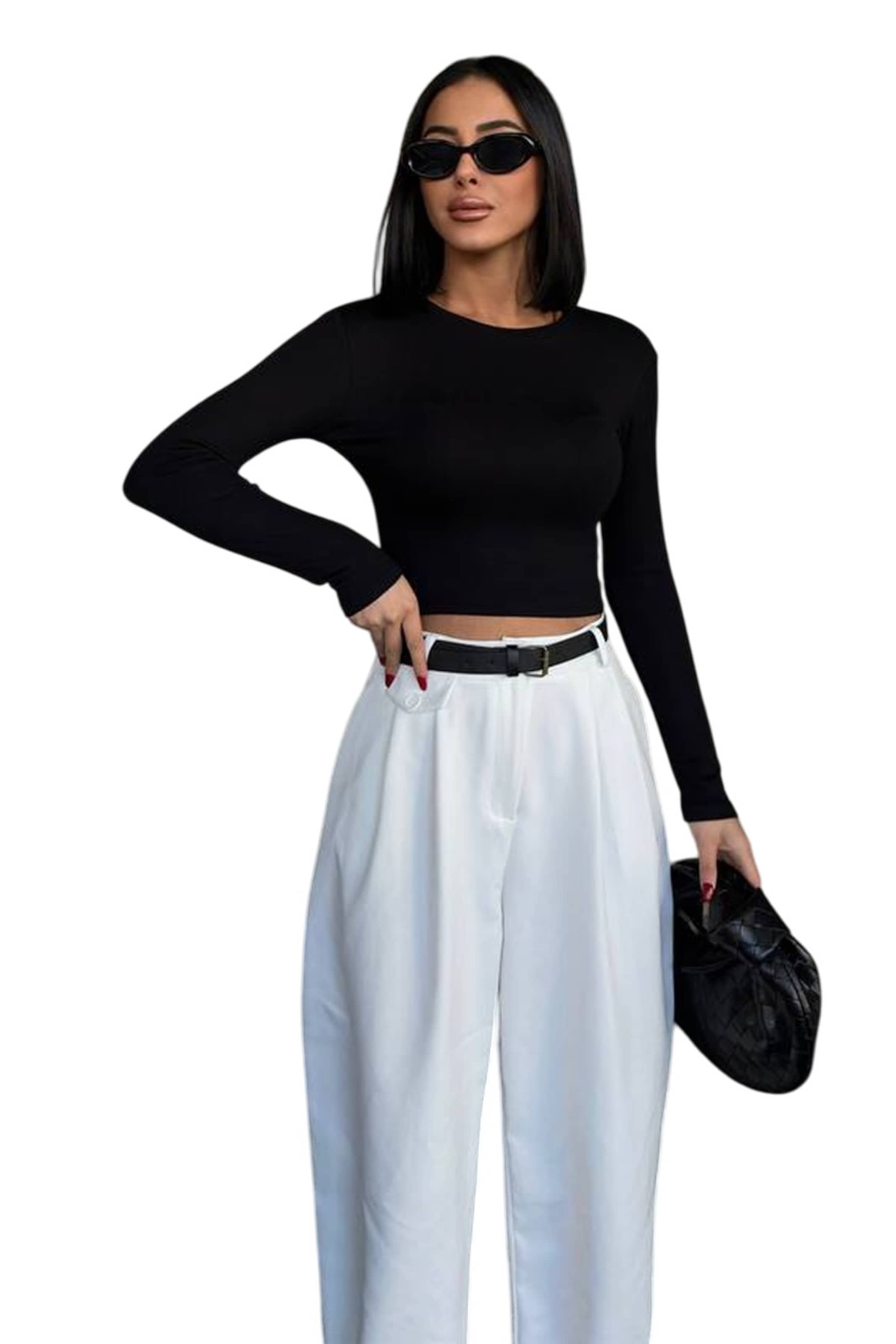 WOMAN VISION Лонгслив в черном цвете
WOMAN VISION Лонгслив в черном цвете