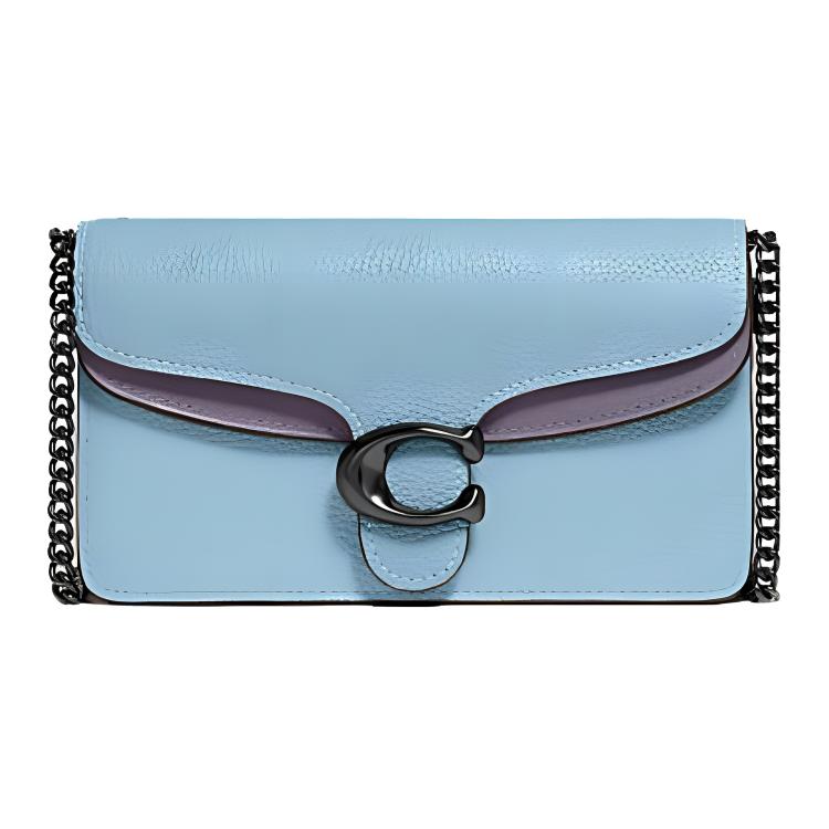 COACH Сумка через плечо из полированной галечной кожи 
COACH Сумка через плечо из полированной галечной кожи