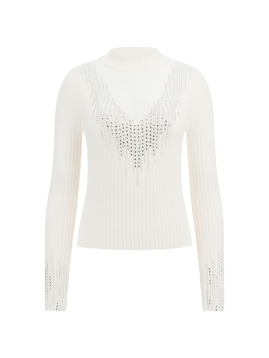 Тонкий вязаный свитер GUESS Sweater, белый
Тонкий вязаный свитер GUESS Sweater, белый