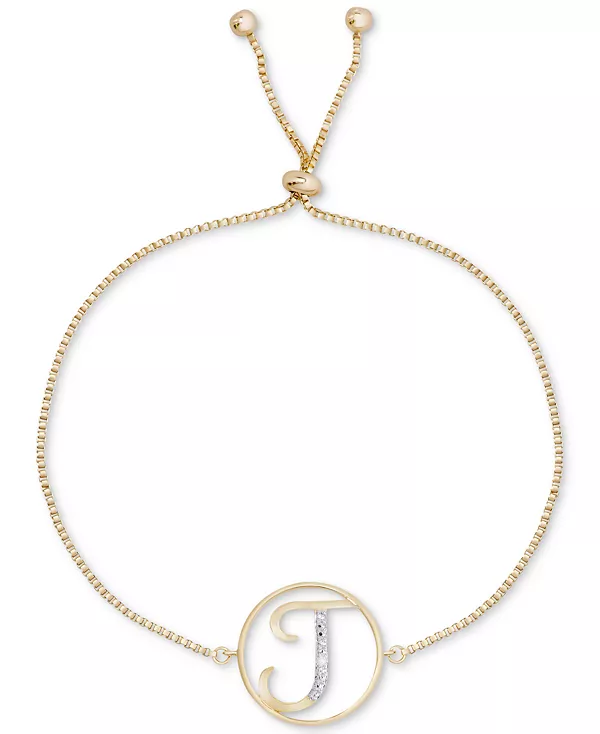 Браслет-Боло с бриллиантовым акцентом, позолоченный 18 карат Macy'S, j
Браслет-Боло с бриллиантовым акцентом, позолоченный 18 карат Macy'S, j