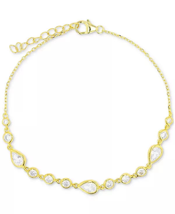 Браслет-Цепочка из звеньев цепи с кубическими цирконами смешанной огранки из стерлингового серебра с позолотой 14 карат Macy'S, gold
Браслет-Цепочка из звеньев цепи с кубическими цирконами смешанной огранки из стерлингового серебра с позолотой 14 карат Macy'S, gold