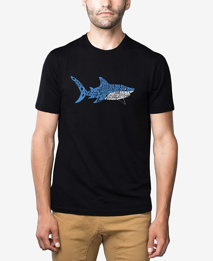 Мужская футболка премиум-класса Daddy Shark Word Art с короткими рукавами LA Pop Art, черный
Мужская футболка премиум-класса Daddy Shark Word Art с короткими рукавами LA Pop Art, черный