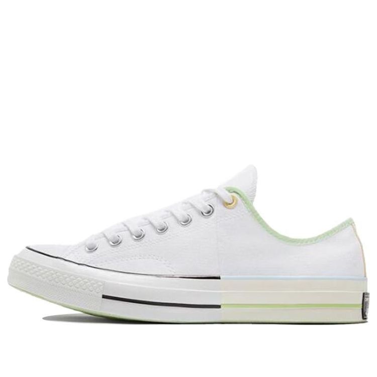 Кеды Converse Chuck 70 Low 'White Green', белый 
Кеды Converse Chuck 70 Low 'White Green', белый