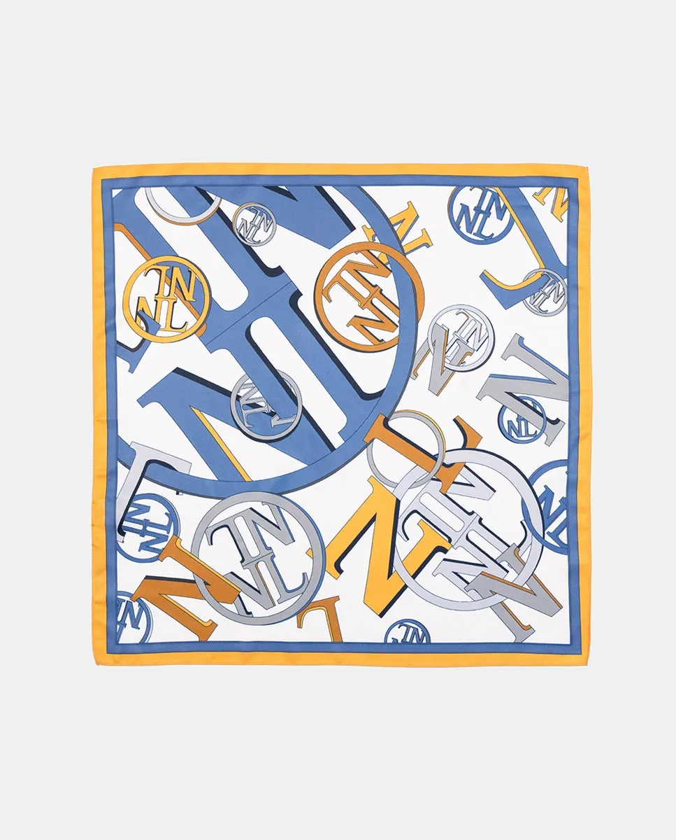 Женская бандана с принтом из нескольких логотипов NL Naulover, желтый
Женская бандана с принтом из нескольких логотипов NL Naulover, желтый
