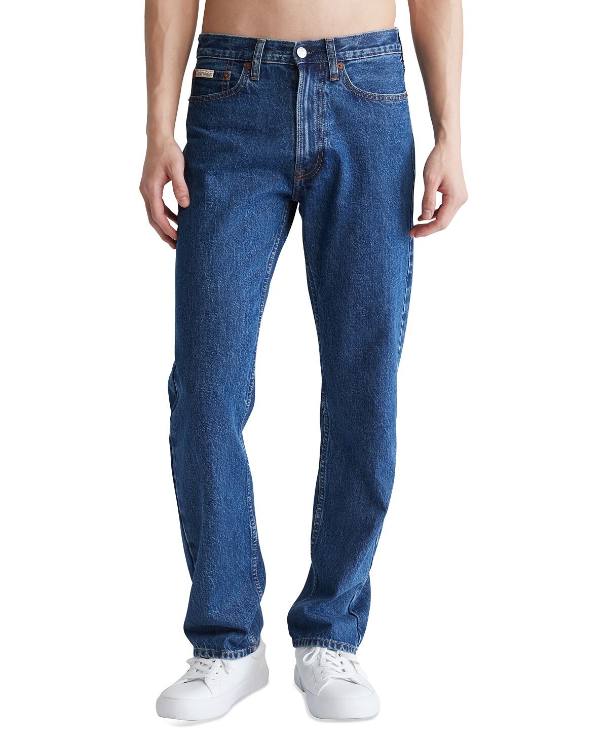 Мужские стандартные эластичные джинсы прямого кроя Calvin Klein
Мужские стандартные эластичные джинсы прямого кроя Calvin Klein