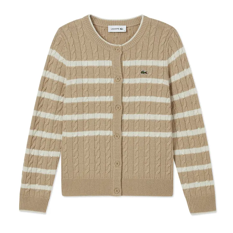 Топ женский LACOSTE, коричневый/белый
Топ женский LACOSTE, коричневый/белый