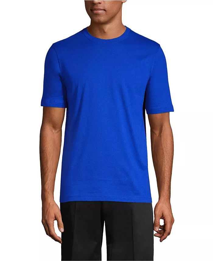 Мужская футболка Essential с коротким рукавом Lands' End, синий
Мужская футболка Essential с коротким рукавом Lands' End, синий