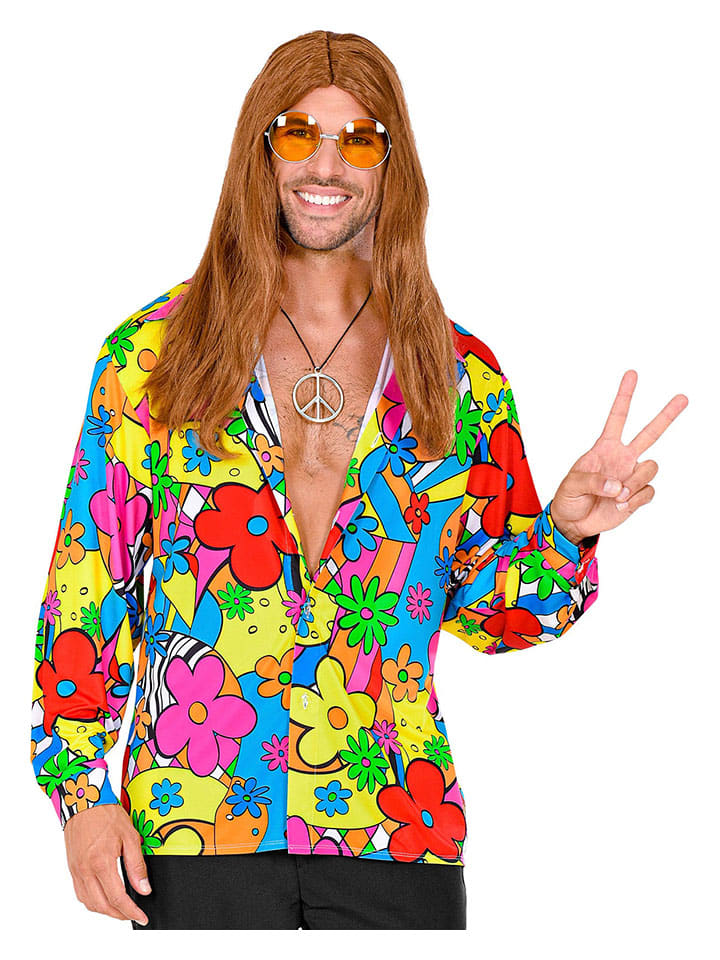 Carnival Party Костюмная рубашка в стиле 1960-х годов с ярким принтом
Carnival Party Костюмная рубашка в стиле 1960-х годов с ярким принтом