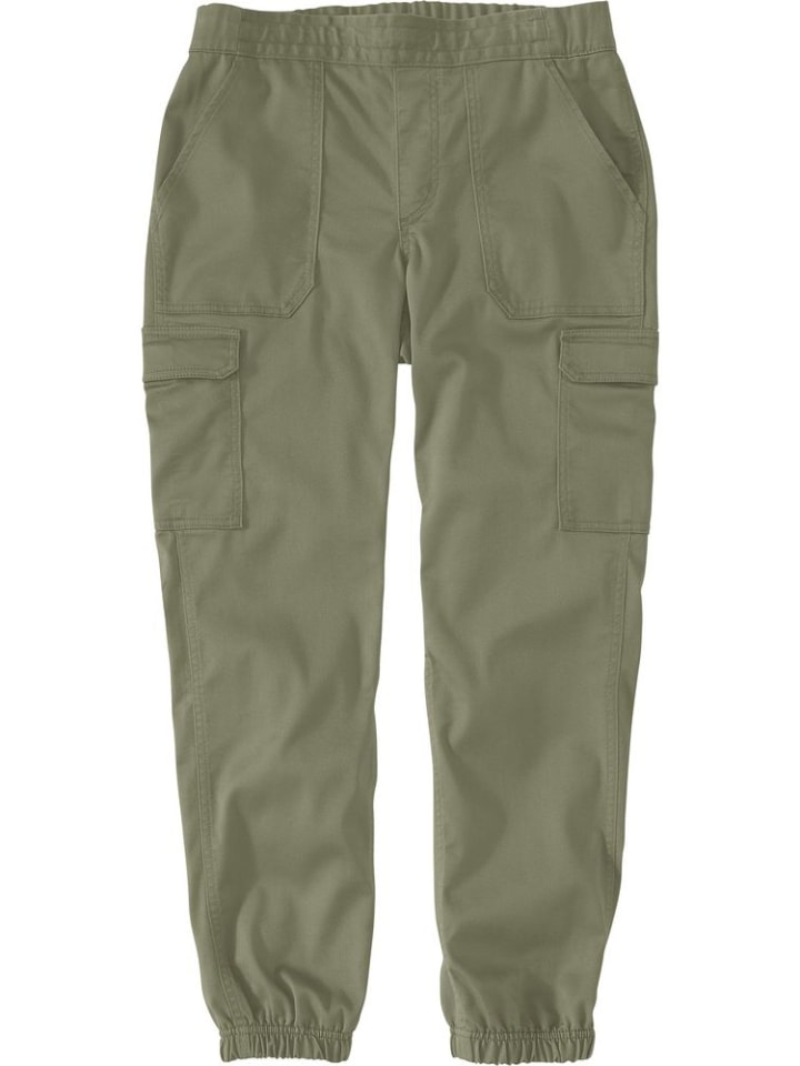 Рабочие брюки "Relaxed Fit Twill J. 106522" зеленого цвета CARHARTT
Рабочие брюки "Relaxed Fit Twill J. 106522" зеленого цвета CARHARTT