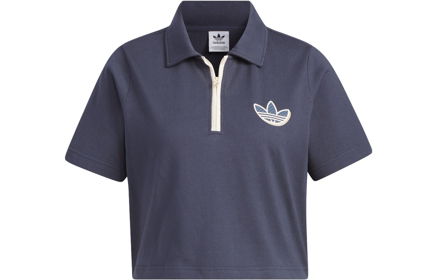 Рубашка поло женская темно-синяя Adidas Originals
Рубашка поло женская темно-синяя Adidas Originals